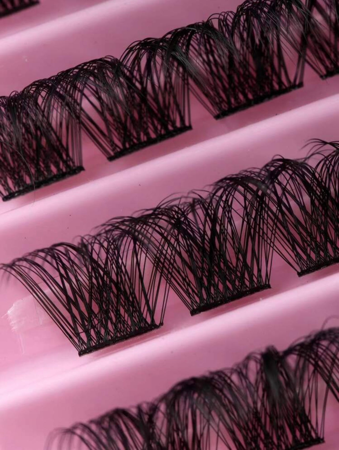 Individual Eyelash Clusters With Diy Tools & 10ml Lash Bond+Seal