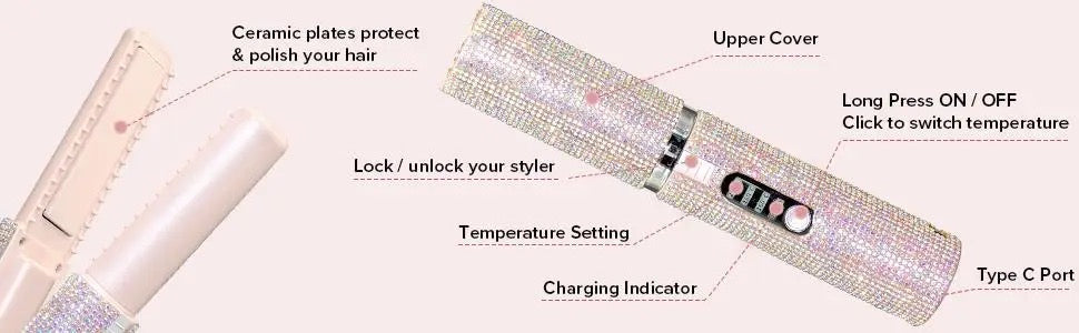 Bling Portable Flatiron
